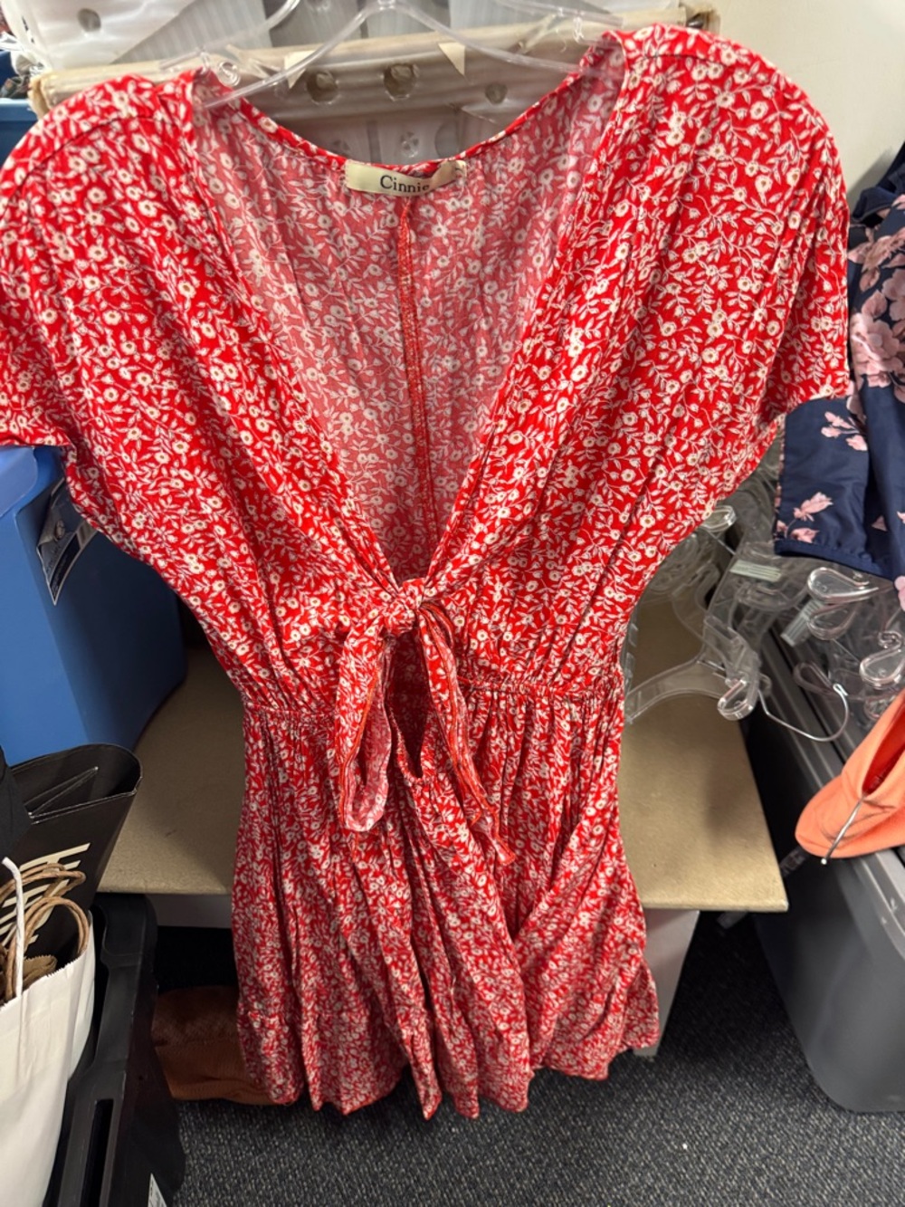 Cinnie floral dress L // 041221